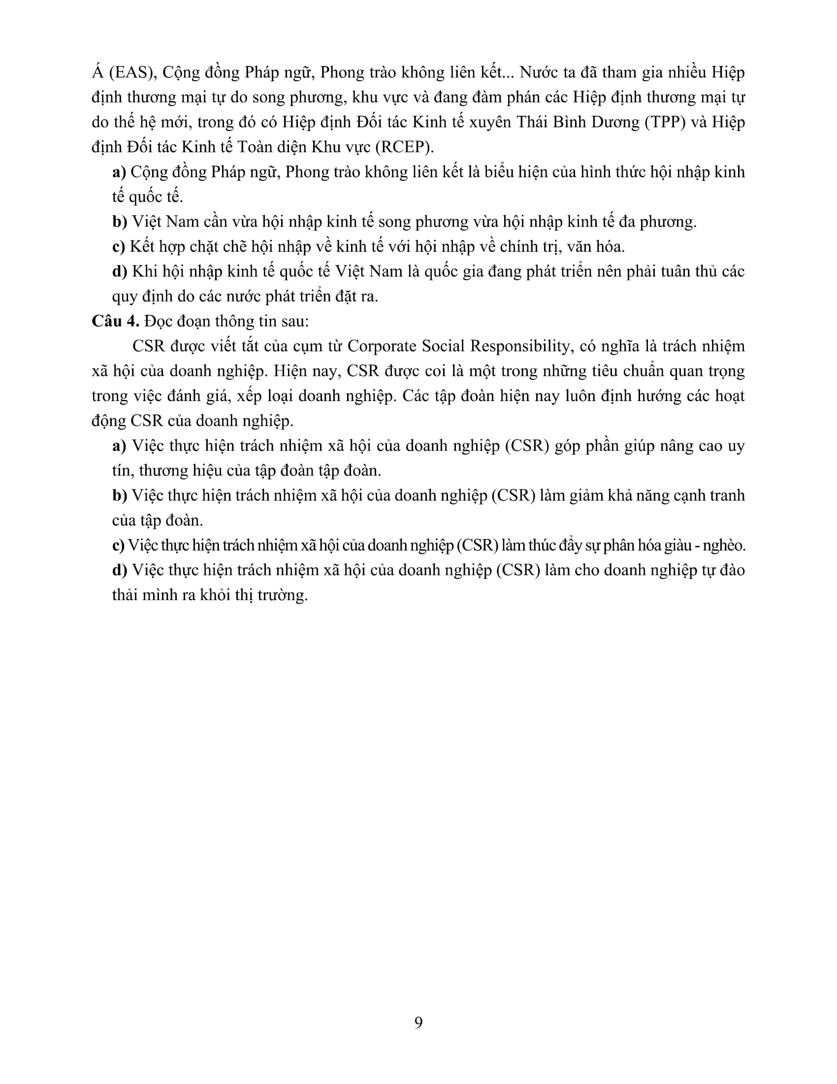 Bộ Đề Ôn Luyện Chuyên Sâu - Môn Giáo Dục Kinh Tế Và Pháp Luật - Kỳ Thi Tốt Nghiệp THPT Theo Chương Trình GDPT Mới - Ảnh 11