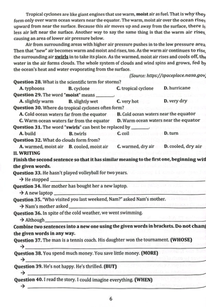 bộ đề ôn luyện thi vào lớp 10 thpt - môn tiếng anh - Ảnh 6