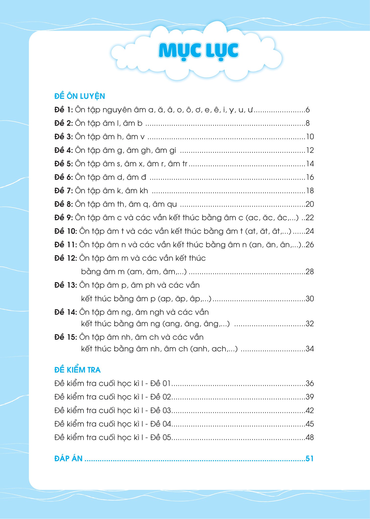 bộ đề ôn luyện và tự kiểm tra tiếng việt lớp 1 - tập 1 - Ảnh 4