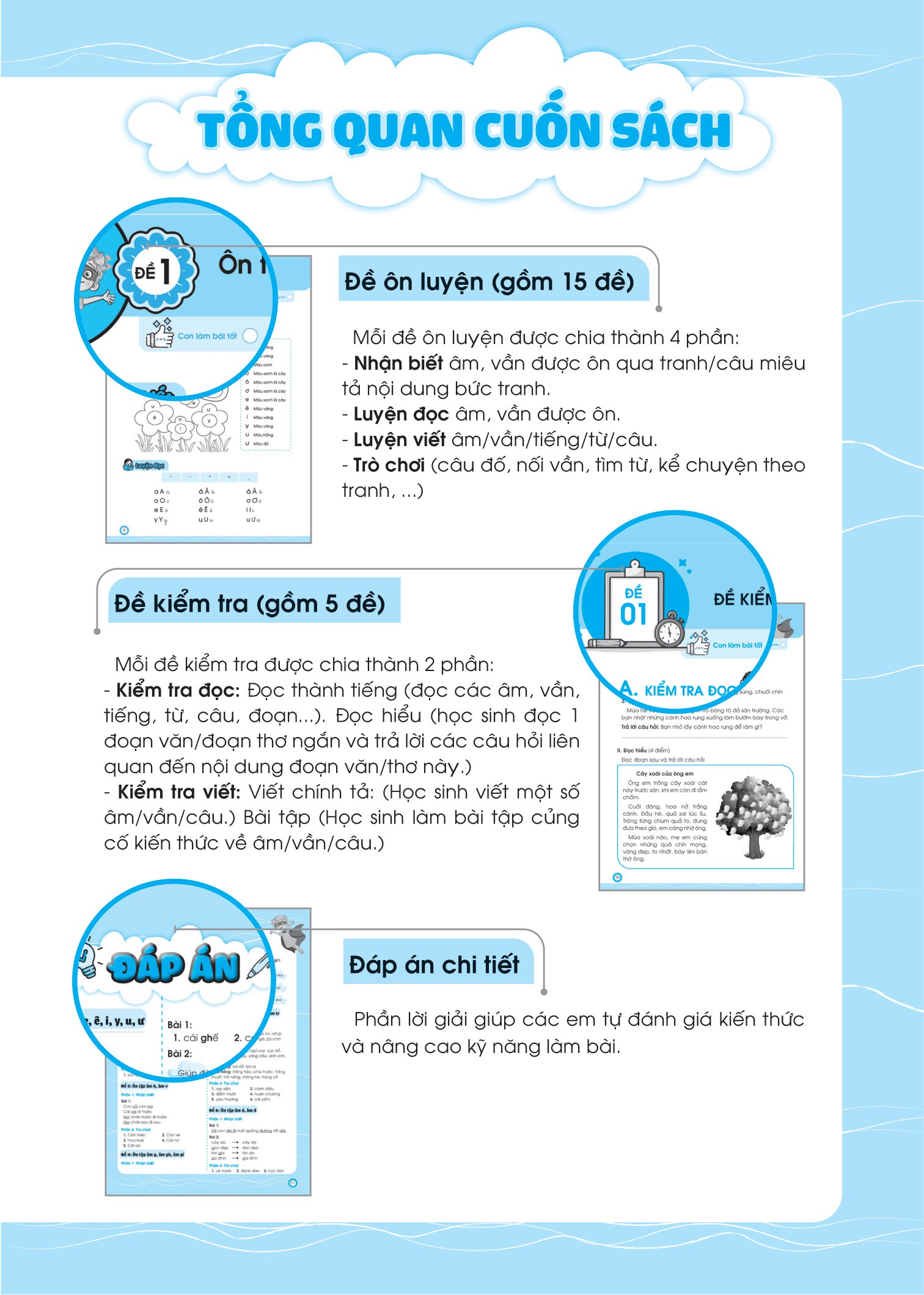 bộ đề ôn luyện và tự kiểm tra tiếng việt lớp 1 - tập 1 - Ảnh 5