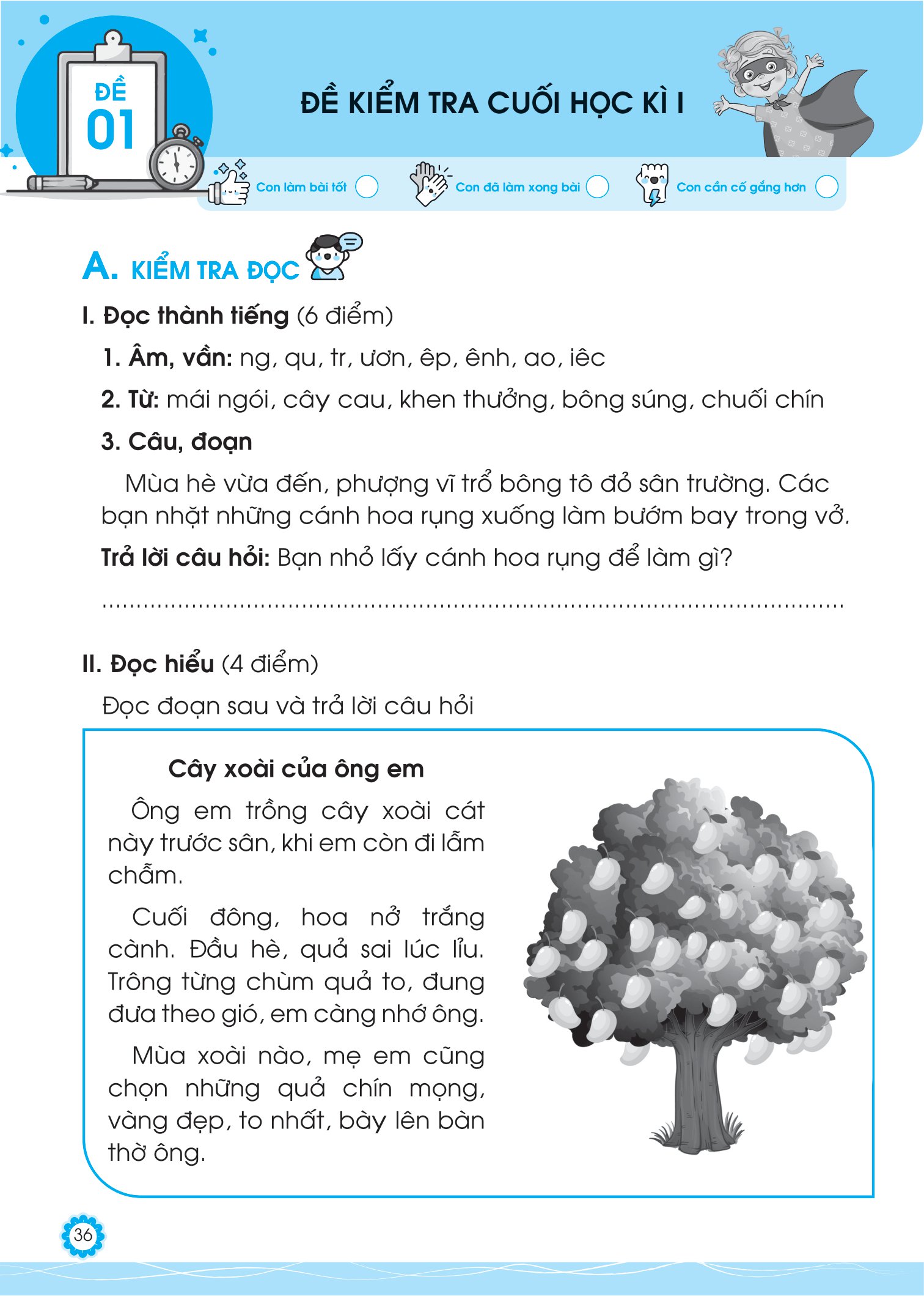 bộ đề ôn luyện và tự kiểm tra tiếng việt lớp 1 - tập 1 - Ảnh 8