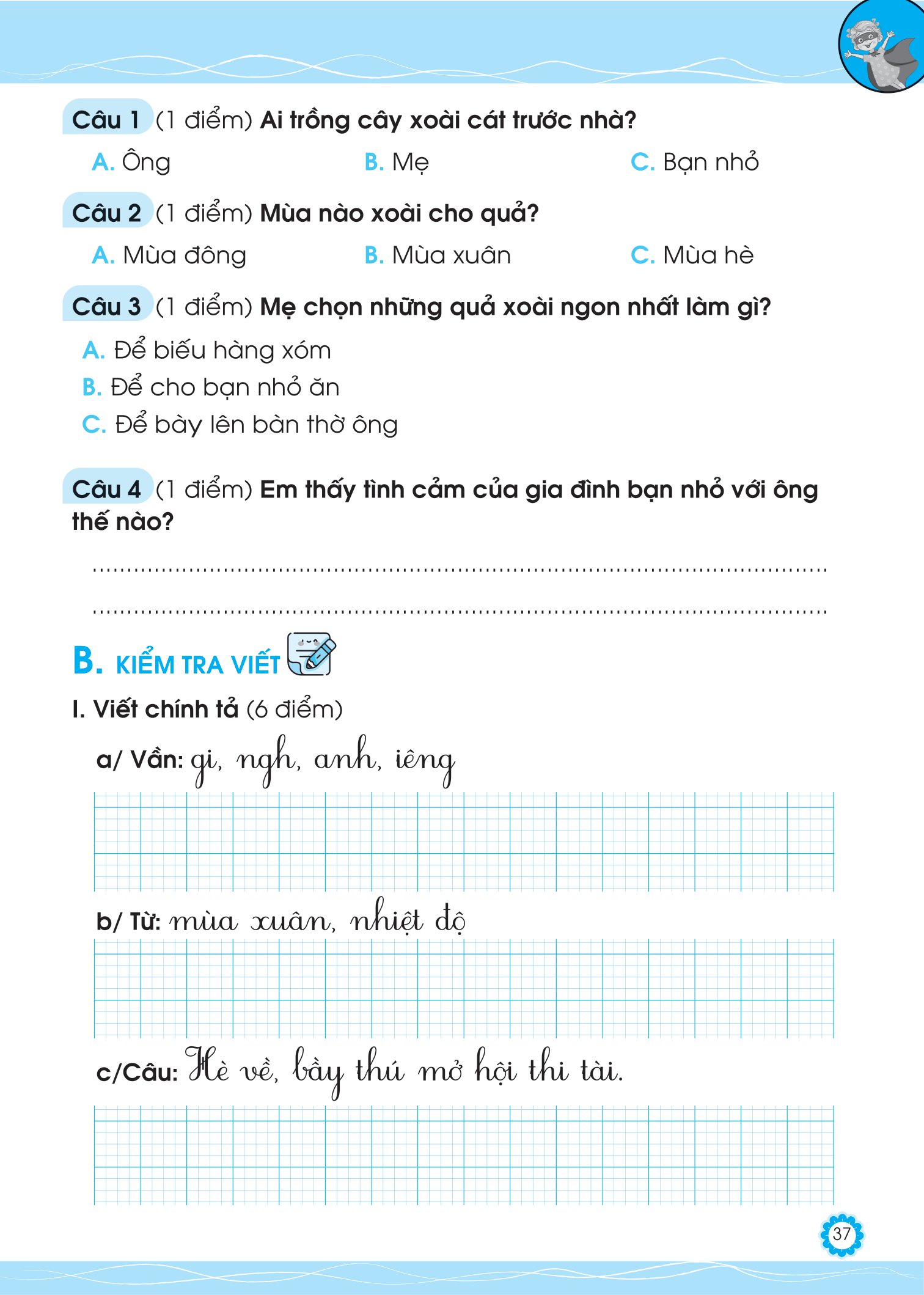 bộ đề ôn luyện và tự kiểm tra tiếng việt lớp 1 - tập 1 - Ảnh 9