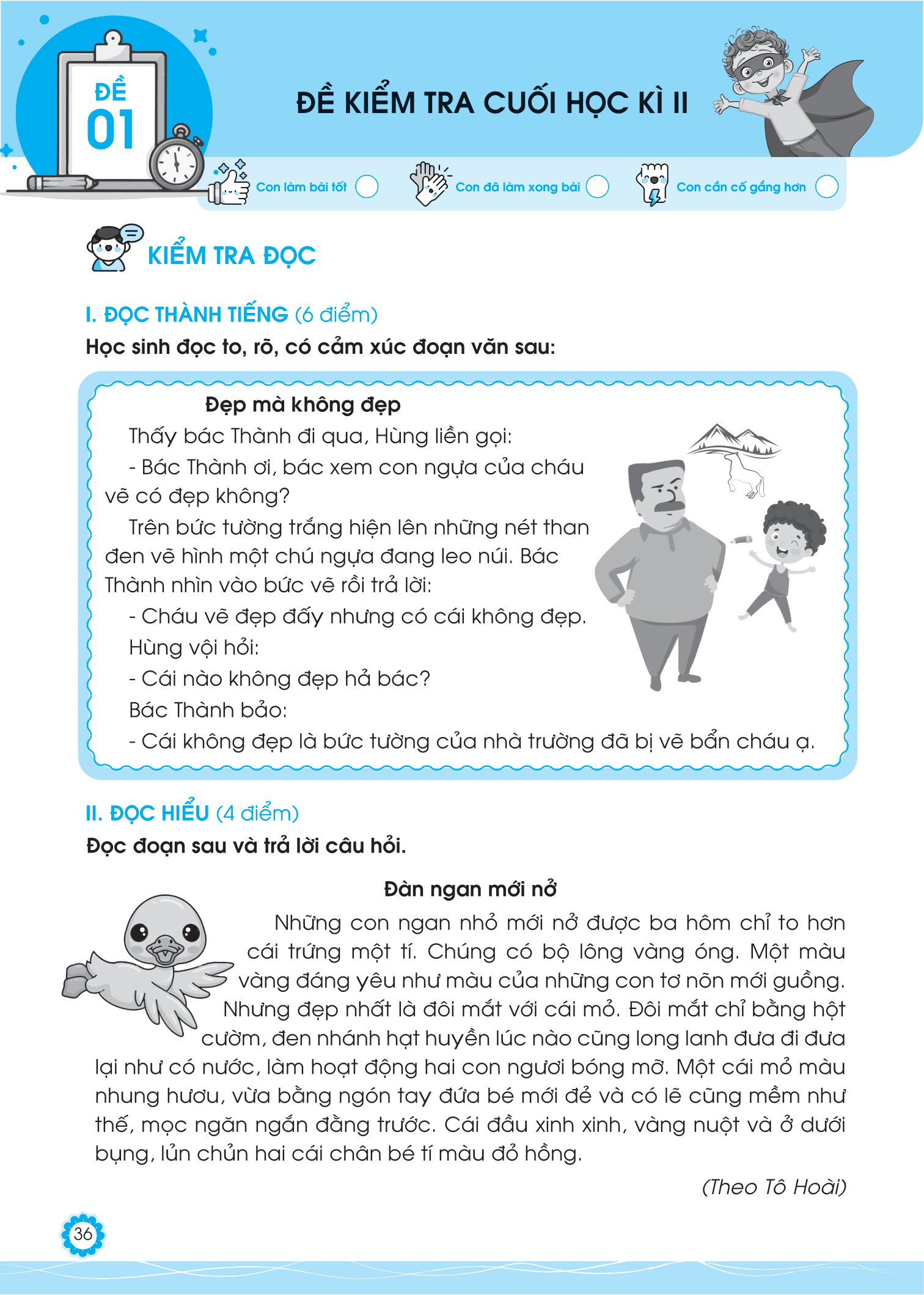 bộ đề ôn luyện và tự kiểm tra tiếng việt lớp 1 - tập 2 - Ảnh 8