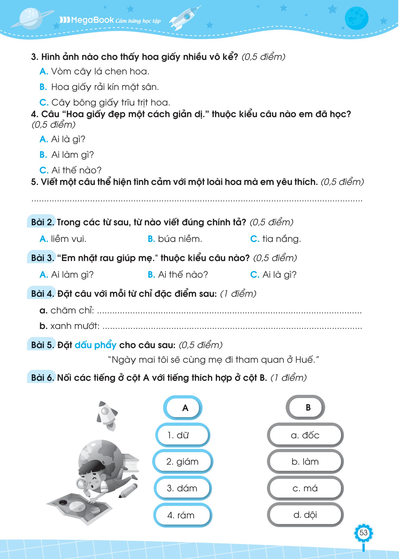 bộ đề ôn luyện và tự kiểm tra tiếng việt lớp 2 - tập 2 - Ảnh 14