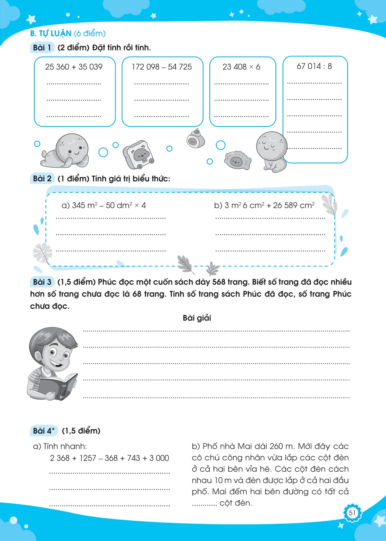 Bo
						
										
										De On Luyen Va Tu Kiem Tra Toan 4 - Tap 1 - Ảnh 16