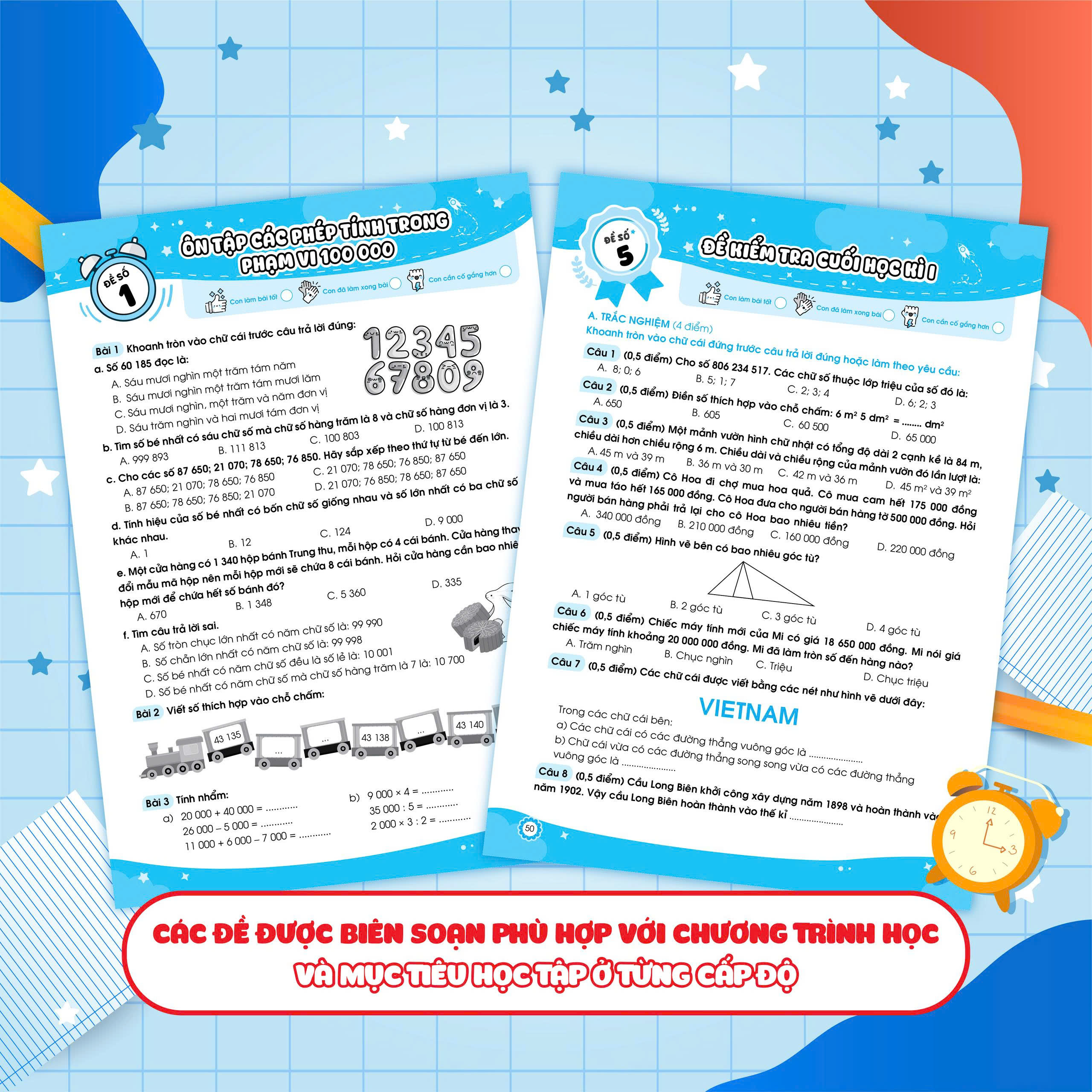 Bo
						
										
										De On Luyen Va Tu Kiem Tra Toan 4 - Tap 1 - Ảnh 6