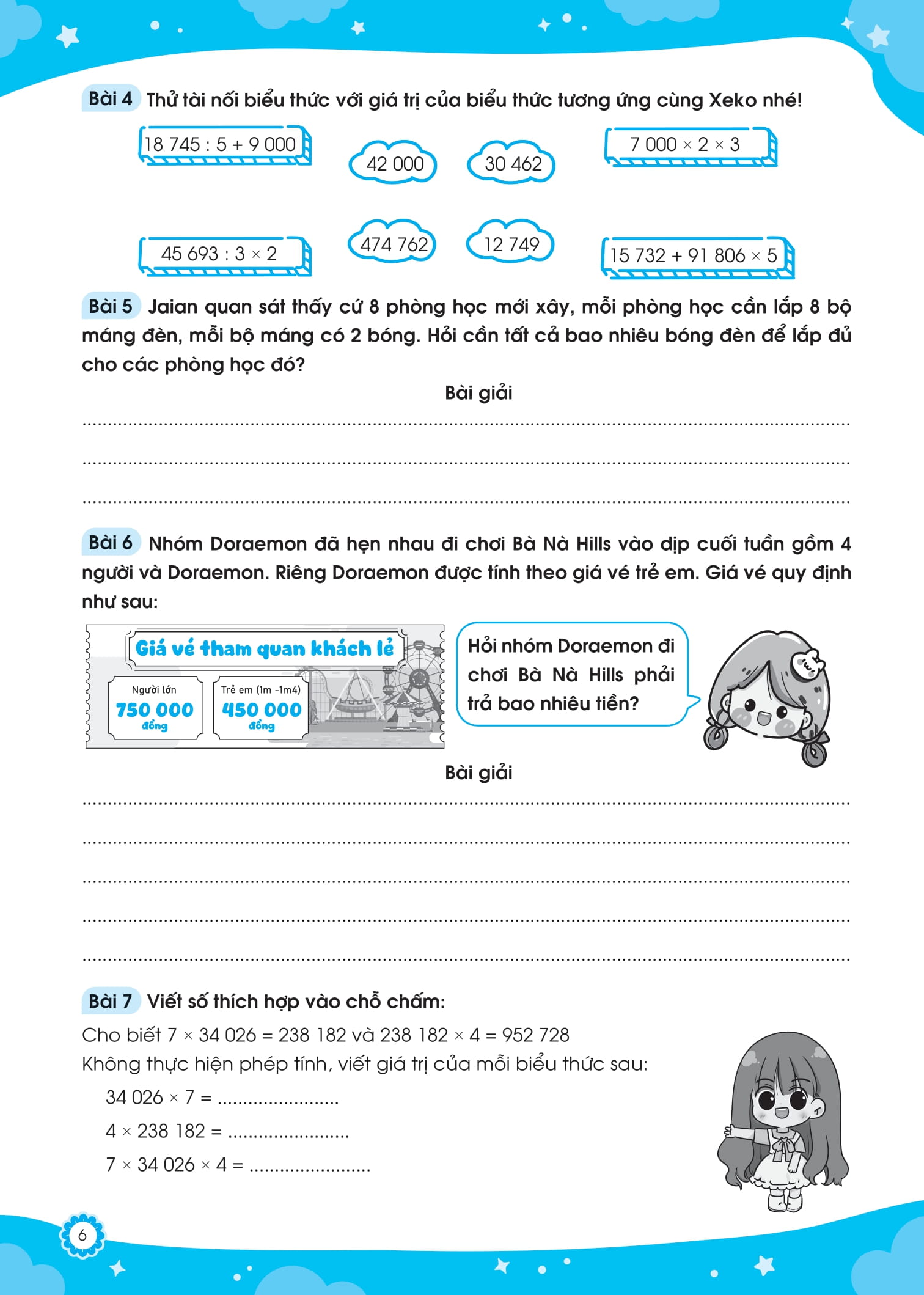 Bộ
Đề Ôn Luyện Và Tự Kiểm Tra Toán 4 - Tập 2 - Ảnh 13