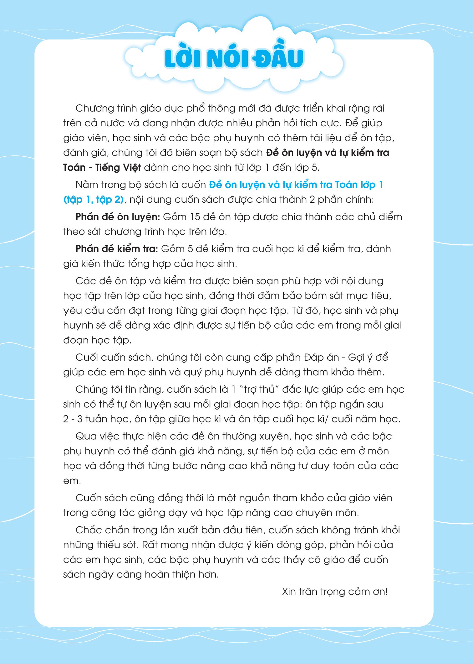 bộ đề ôn luyện và tự kiểm tra toán lớp 1 - tập 1 - Ảnh 3