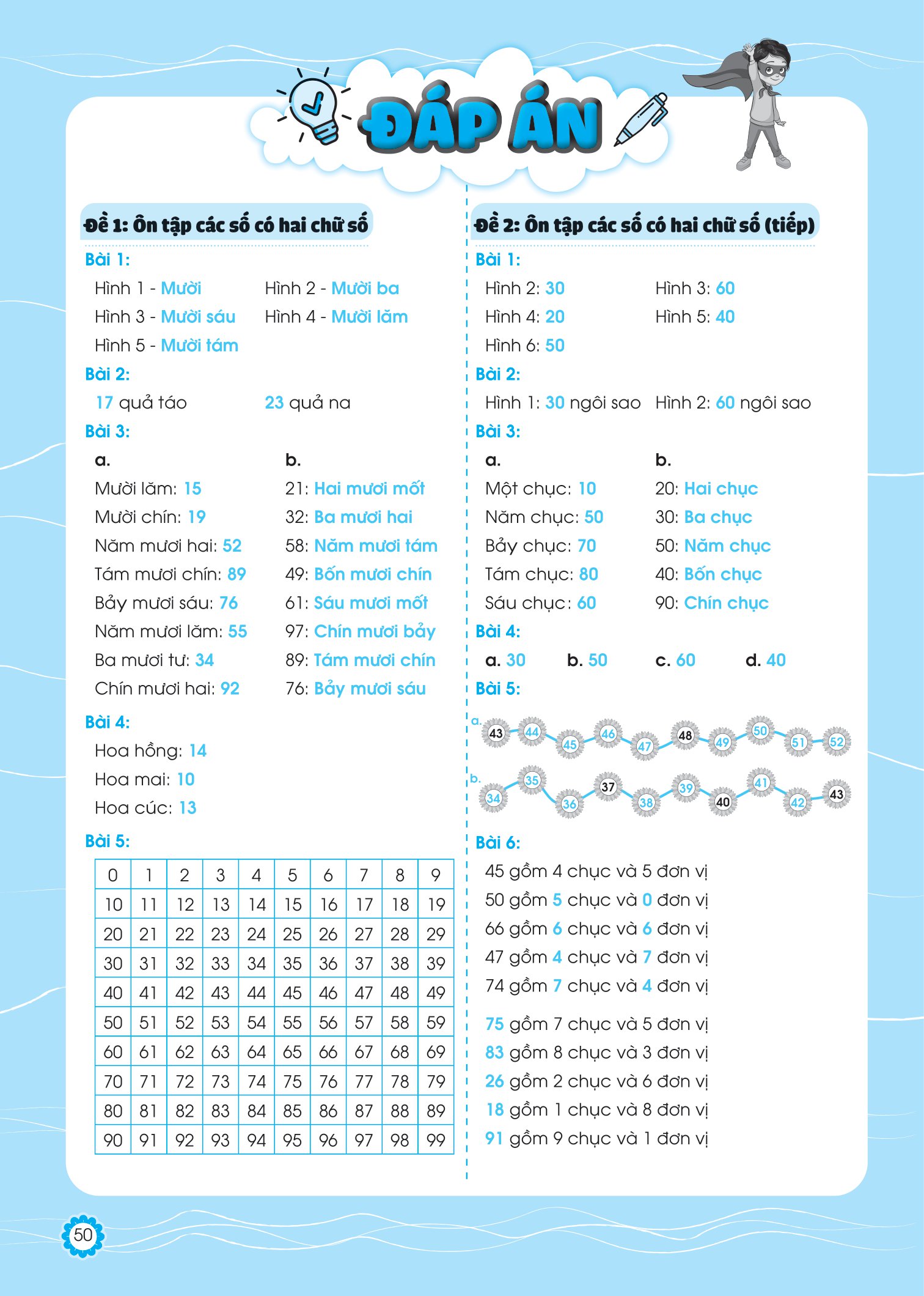 bộ đề ôn luyện và tự kiểm tra toán lớp 1 - tập 2 - Ảnh 10