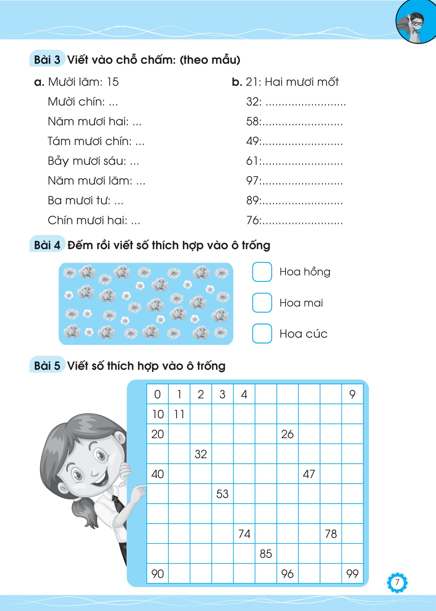 bộ đề ôn luyện và tự kiểm tra toán lớp 1 - tập 2 - Ảnh 7