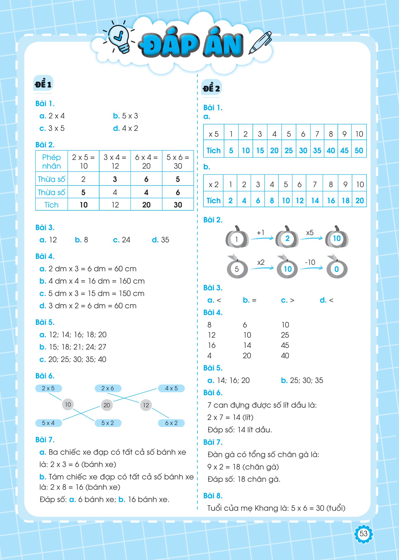 bộ đề ôn luyện và tự kiểm tra toán lớp 2 - tập 2 - Ảnh 13