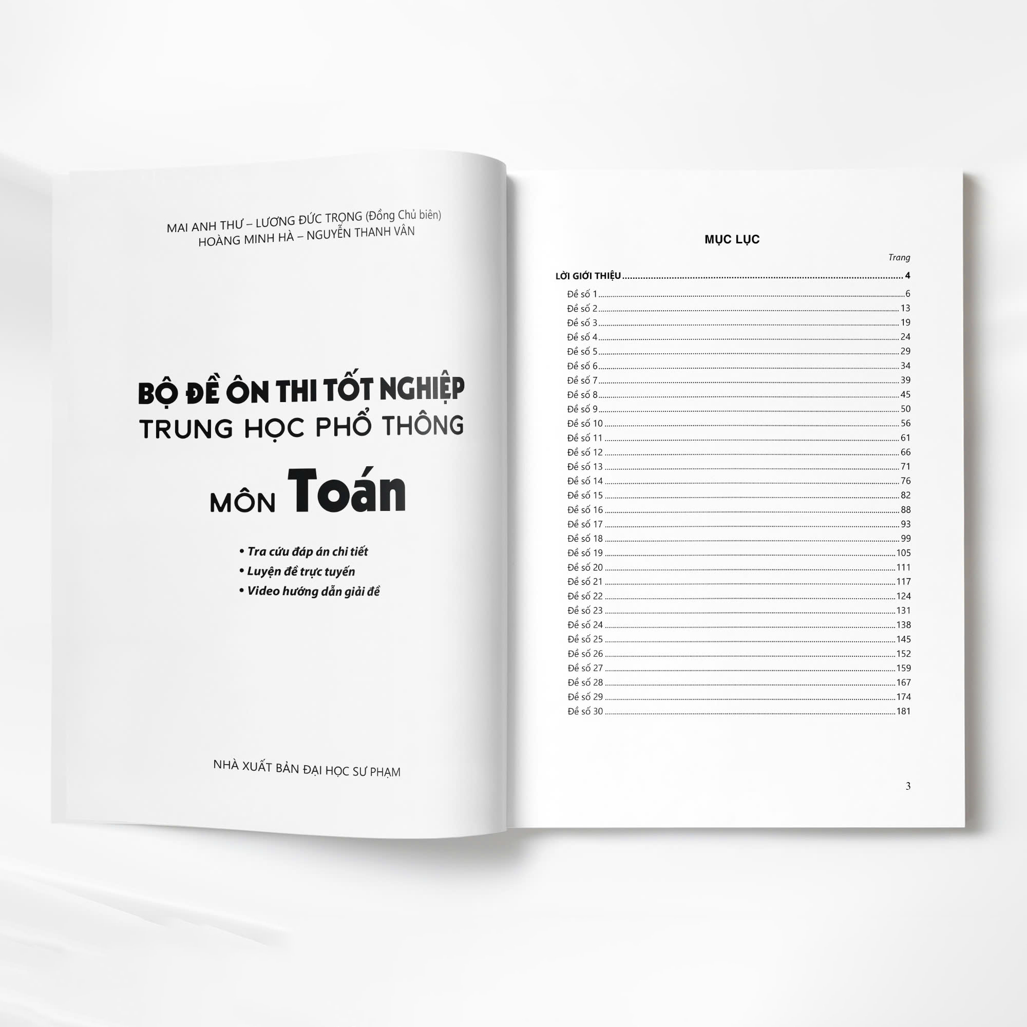 Bộ Đề Ôn Thi Tốt Nghiệp Trung Học Phổ Thông - Môn Toán - Ảnh 8