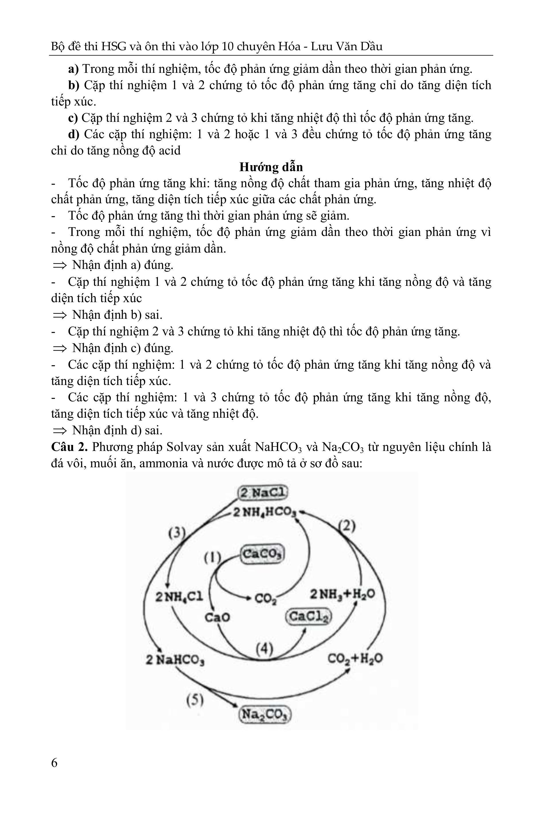 Bộ Đề Thi Học Sinh Giỏi Và Ôn Thi Vào Lớp 10 Chuyên Hóa - Ảnh 8