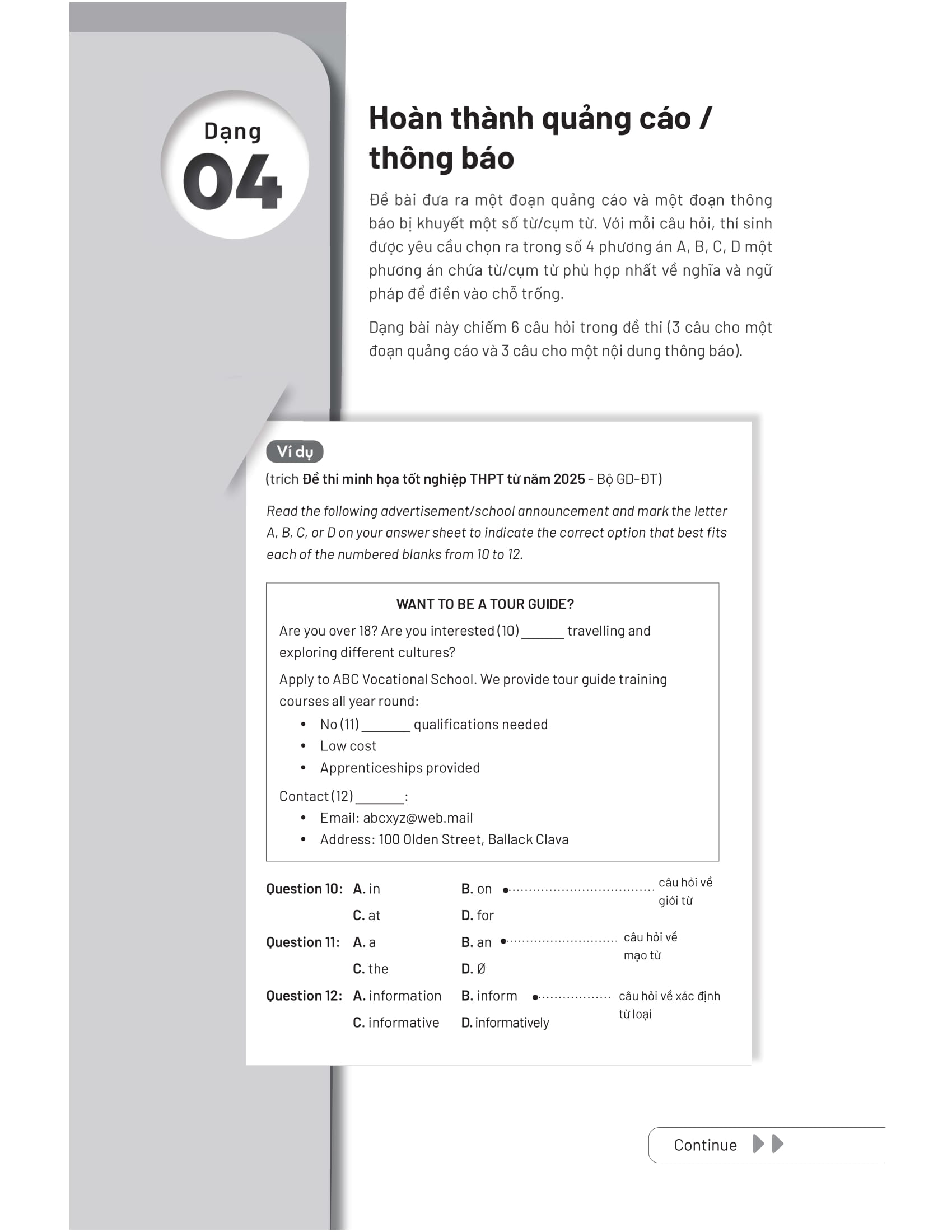 bộ đề thi thử tốt nghiệp thpt môn tiếng anh - Ảnh 8