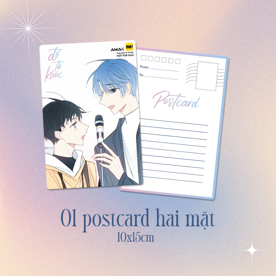 bộ để tớ khóc - tập 5 - tặng kèm 2 bookmark bế hình + 1 postcard 2 mặt - Ảnh 5