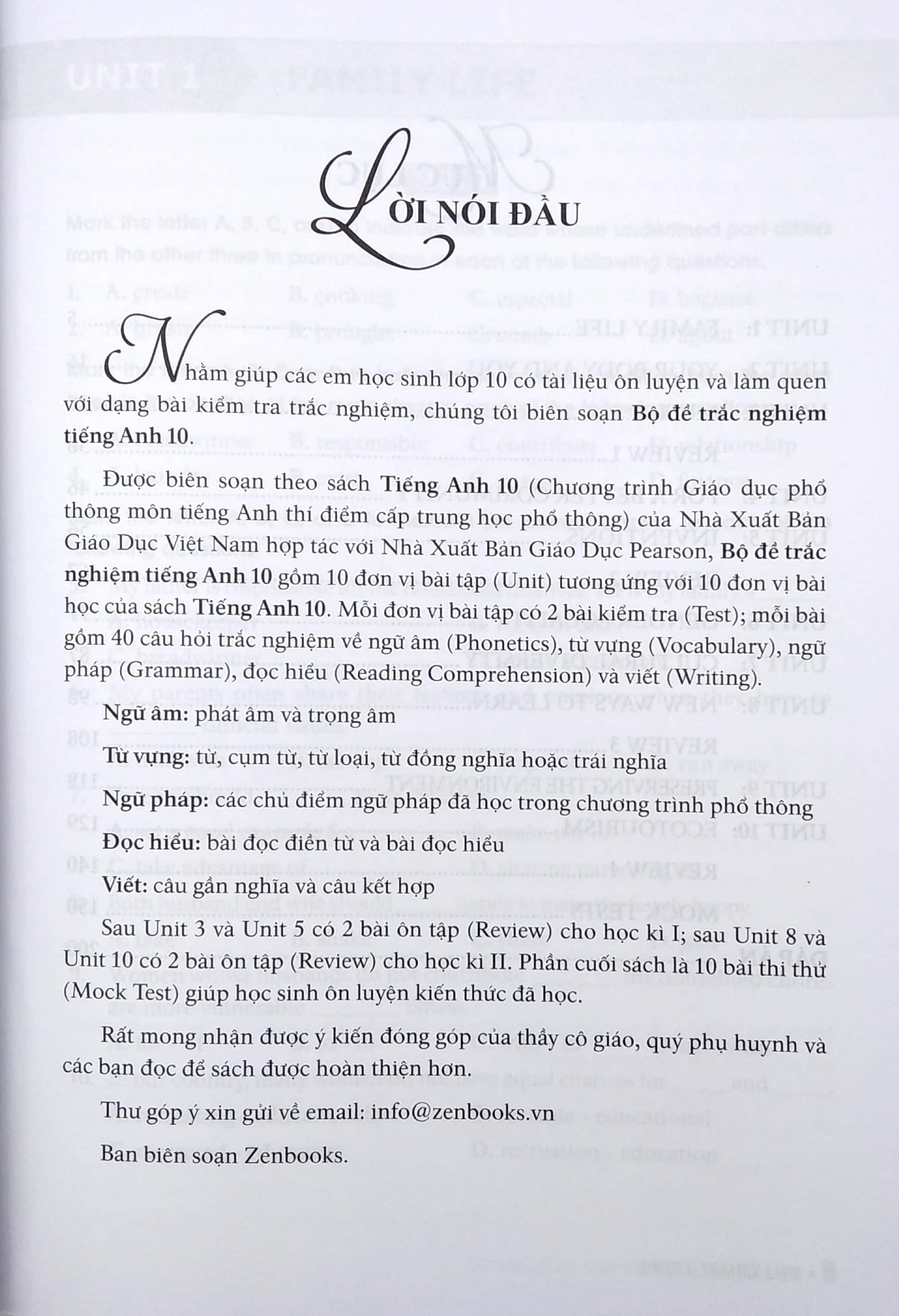 bộ đề trắc nghiệm tiếng anh 10 - theo chương trình mới của bộ gd&đt (2021) - Ảnh 3