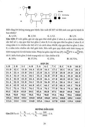 bộ đề tuyển chọn ôn thi tốt nghiệp thpt - bài thi khoa học tự nhiên - Ảnh 11