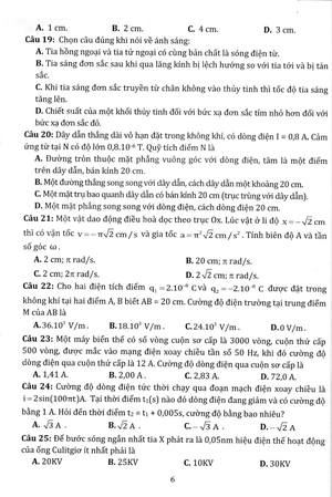 bộ đề tuyển chọn ôn thi tốt nghiệp thpt - bài thi khoa học tự nhiên - Ảnh 9