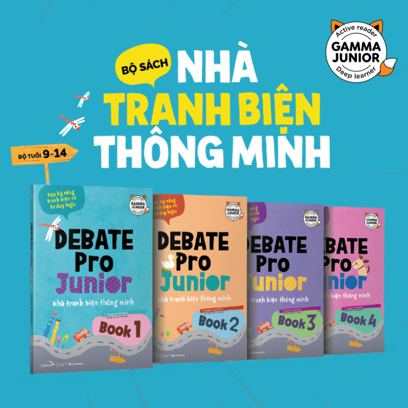 Bộ Debate Pro Junior: Nhà Tranh Biện Thông Minh Book1 - Ảnh 3