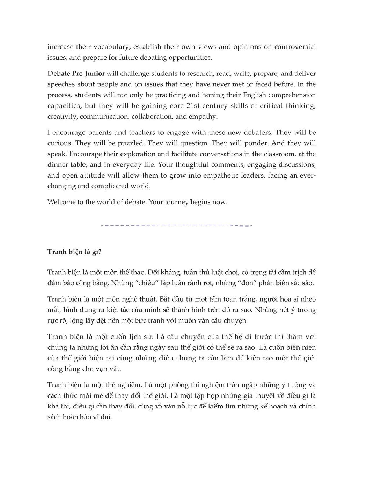 Bộ Debate Pro Junior: Nhà Tranh Biện Thông Minh Book1 - Ảnh 7