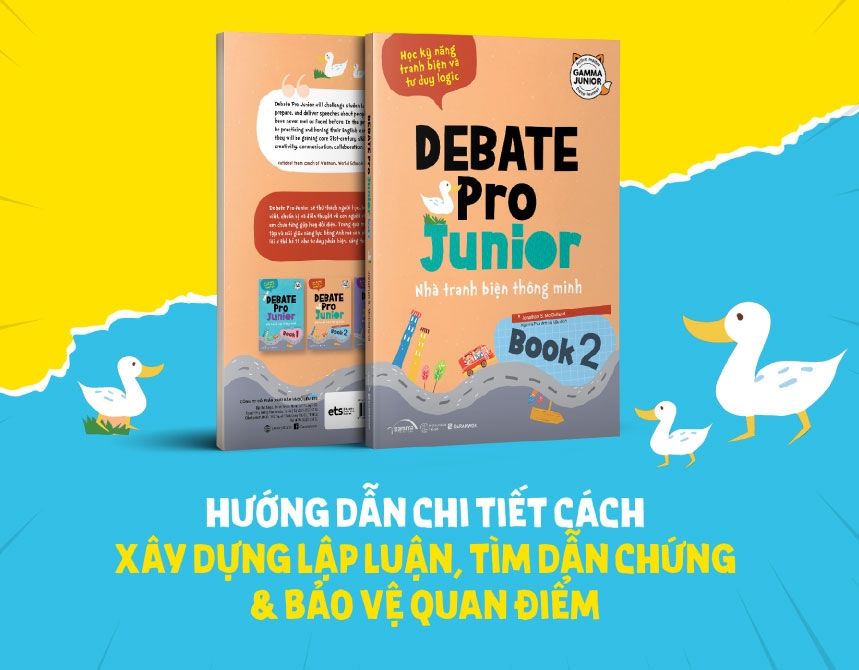 bộ debate pro junior: nhà tranh biện thông minh book2 - Ảnh 2