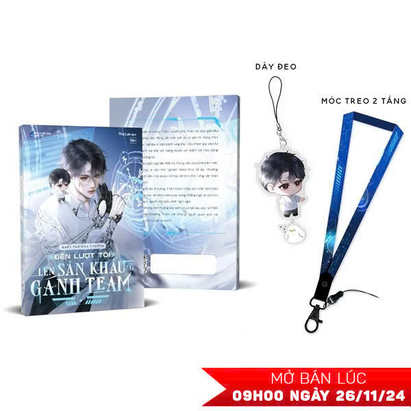 Bộ Đến Lượt Tôi Lên Sân Khấu Gánh Team - Tập 1 - Bản Đặc Biệt - Tặng Kèm Móc Khóa Hai Tầng + Dây Đeo