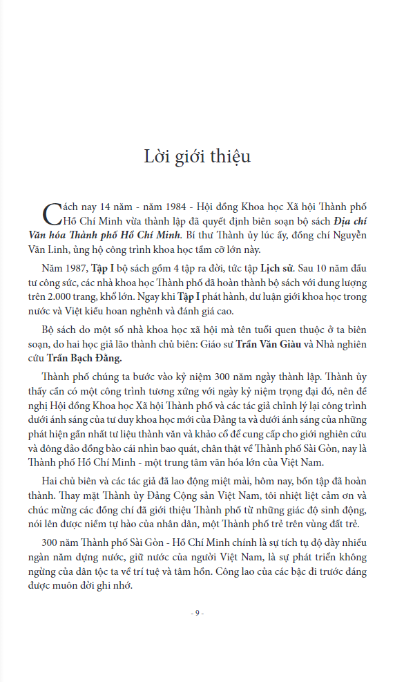 bộ địa chí văn hóa thành phố hồ chí minh tập 1 - lịch sử - Ảnh 8