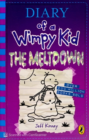 bộ diary of a wimpy kid 13: the meltdown paperback - Ảnh 3