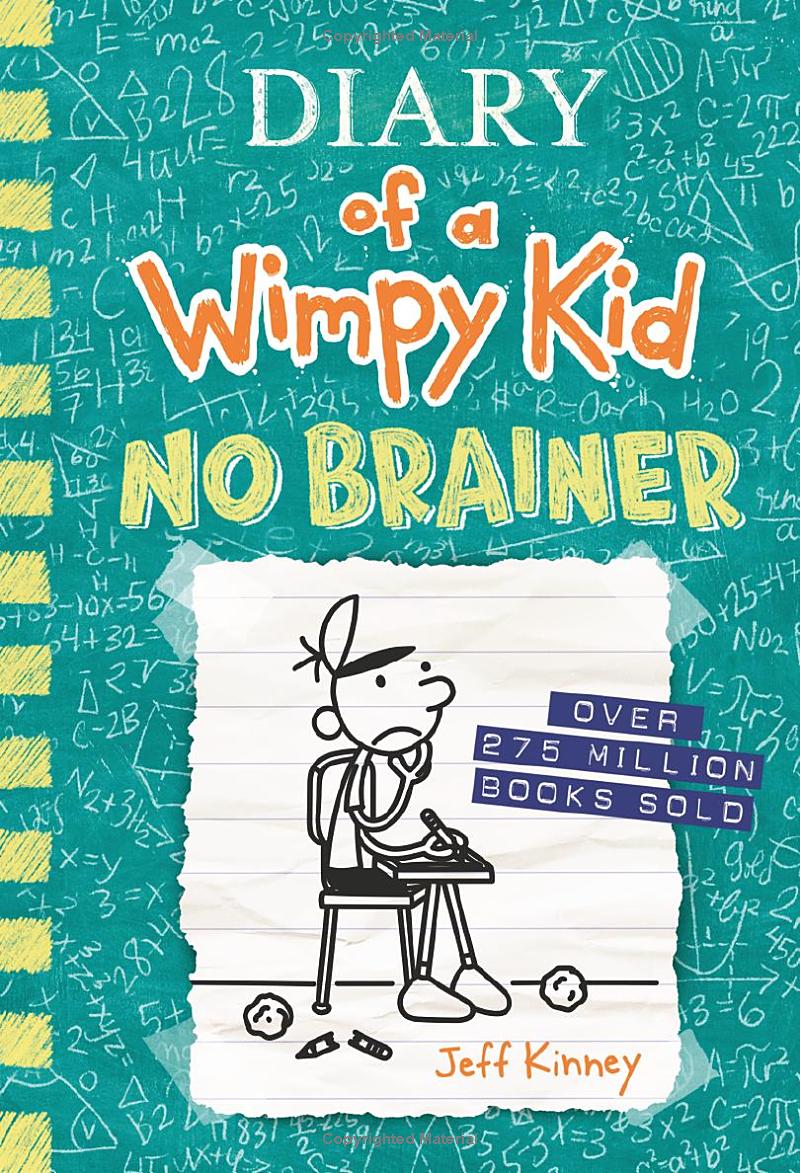 bộ diary of a wimpy kid 18: no brainer - Ảnh 2