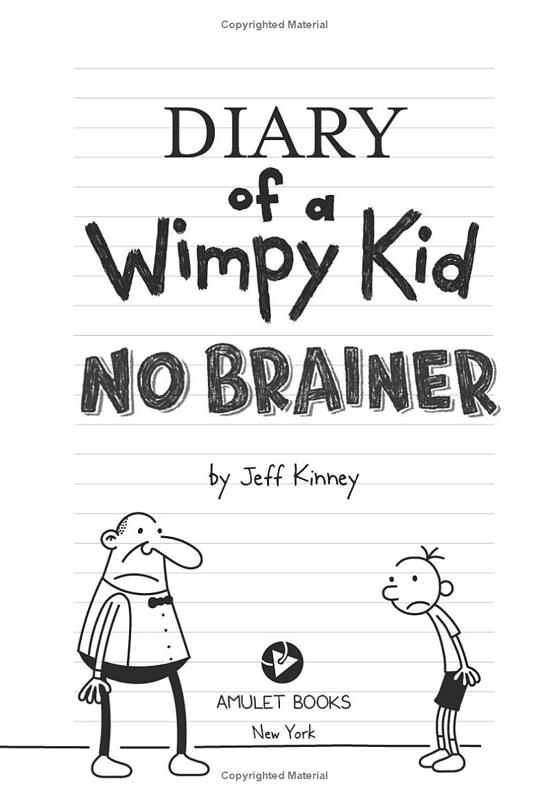 bộ diary of a wimpy kid 18: no brainer - Ảnh 5