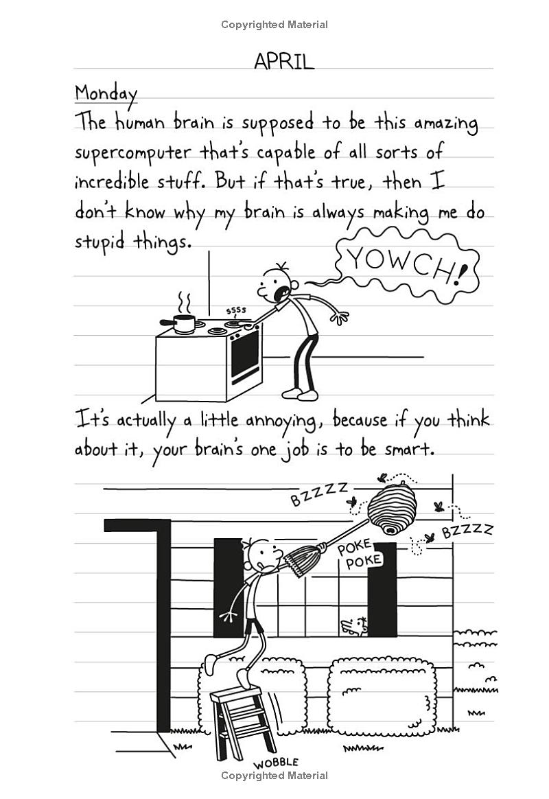 bộ diary of a wimpy kid 18: no brainer - Ảnh 9