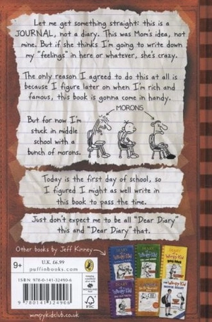 bộ diary of a wimpy kid - book 1 (penguin books uk) - Ảnh 3