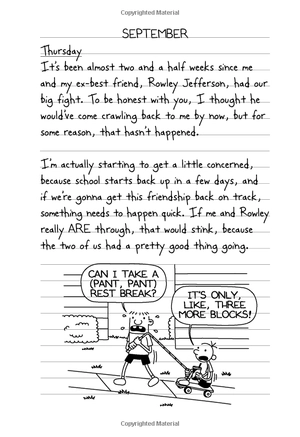 bộ diary of a wimpy kid book 5: the ugly truth - Ảnh 8