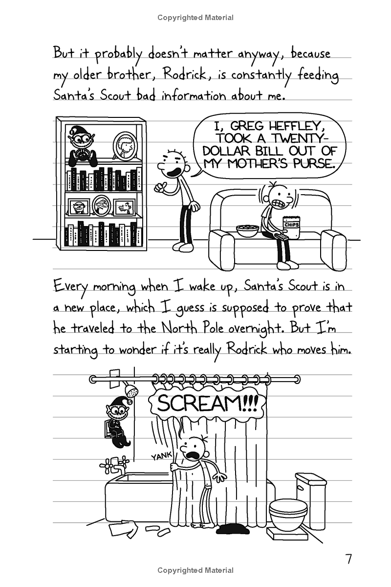 Bộ Diary Of A Wimpy Kid Book 6: Cabin Fever - Ảnh 11