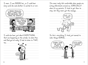 bộ diary of a wimpy kid book 7: the third wheel - Ảnh 3