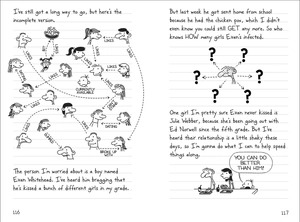 bộ diary of a wimpy kid book 7: the third wheel - Ảnh 5