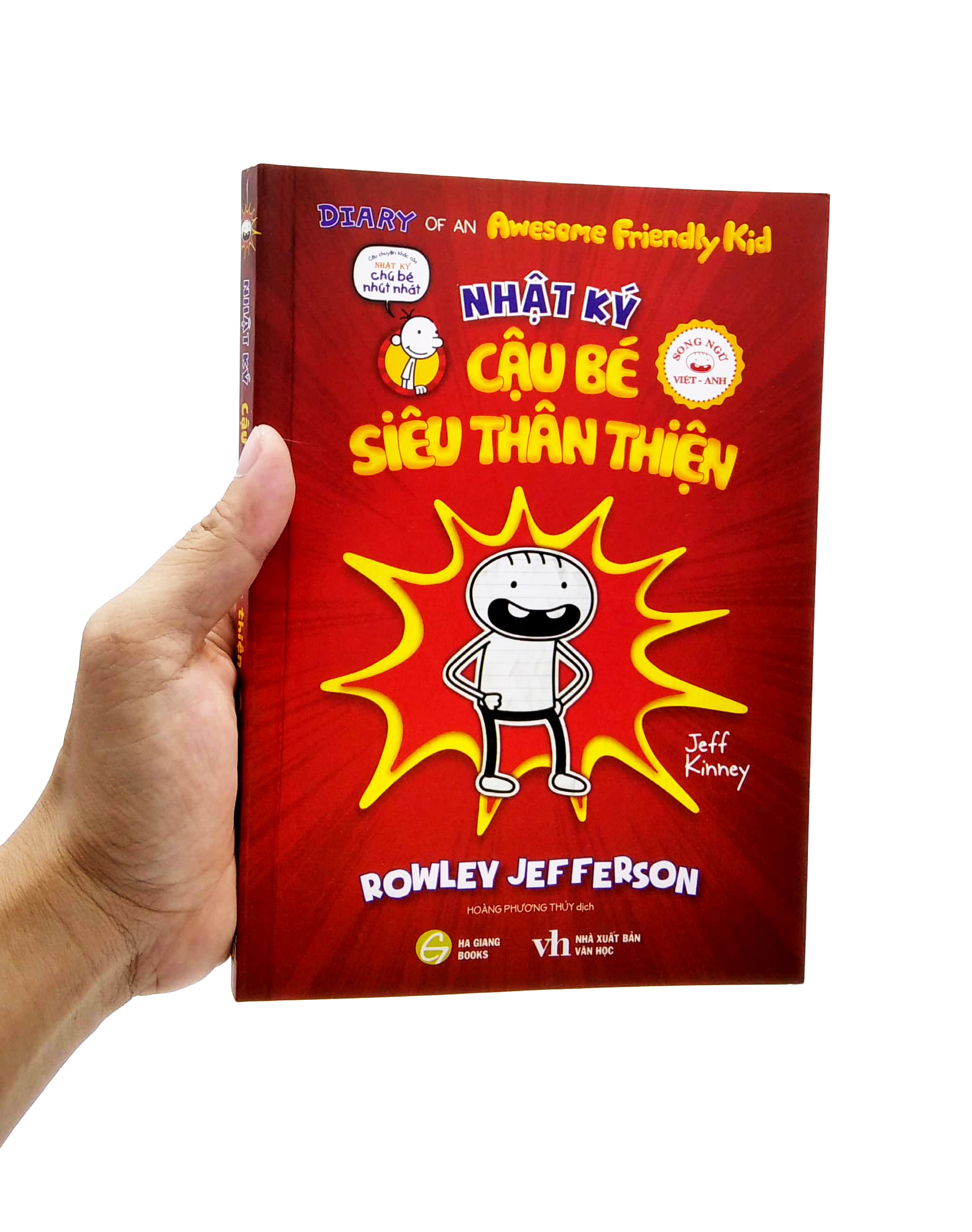 Bo
						
										
										Diary Of A Wimpy Kid - Nhat Ky Chu Be Nhut Nhat - Tap 1.1 - Rowley Jefferson - Song Ngu Viet-Anh - Ảnh 8