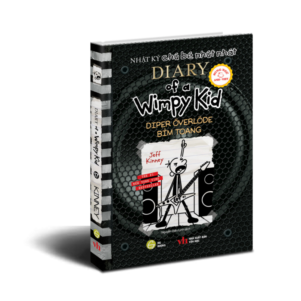 Bộ Diary Of A Wimpy Kid - Nhật Ký Chú Bé Nhút Nhát - Tập 17: Bỉm Toang - Diper Överlöde (Song Ngữ Anh - Việt) - Ảnh 2