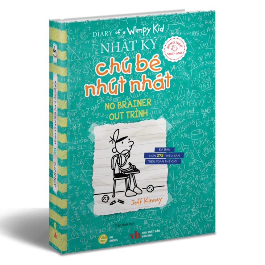 bộ diary of a wimpy kid - nhật ký chú bé nhút nhát - tập 18: out trình - no brainer (song ngữ việt-anh) - Ảnh 4