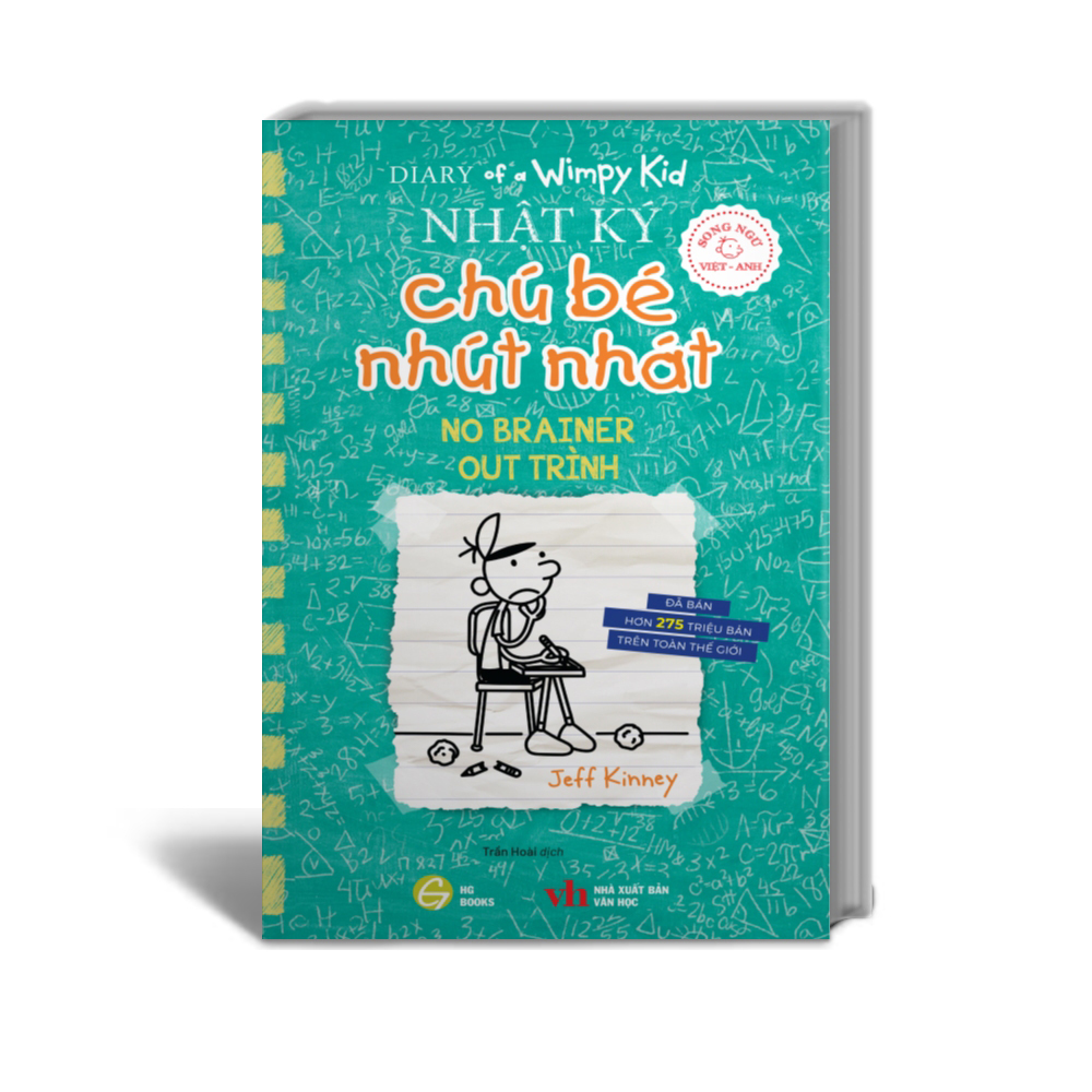 bộ diary of a wimpy kid - nhật ký chú bé nhút nhát - tập 18: out trình - no brainer (song ngữ việt-anh) - Ảnh 9