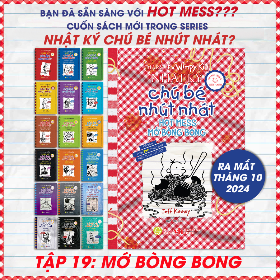 Bộ Diary Of A Wimpy Kid - Nhật Ký Chú Bé Nhút Nhát - Tập 19 - Mớ Bòng Bong - Hot Mess (Song Ngữ Việt-Anh) - Ảnh 3