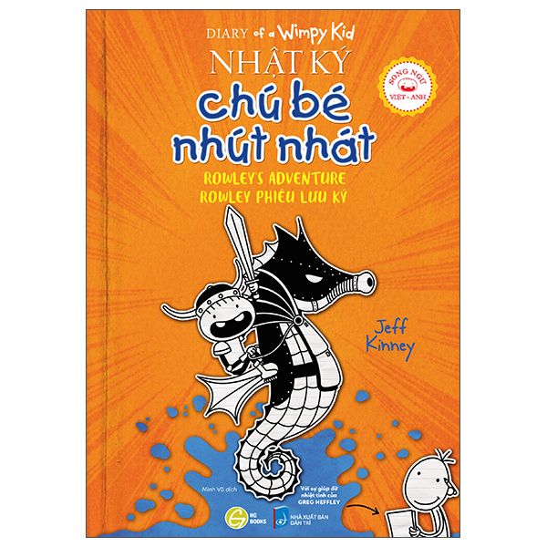 Bo
						
										
										Diary Of A Wimpy Kid - Nhat Ky Chu Be Nhut Nhat - Tap 2.1 - Rowley's Adventure - Rowley Phieu Luu Ky - Song Ngu Viet-Anh