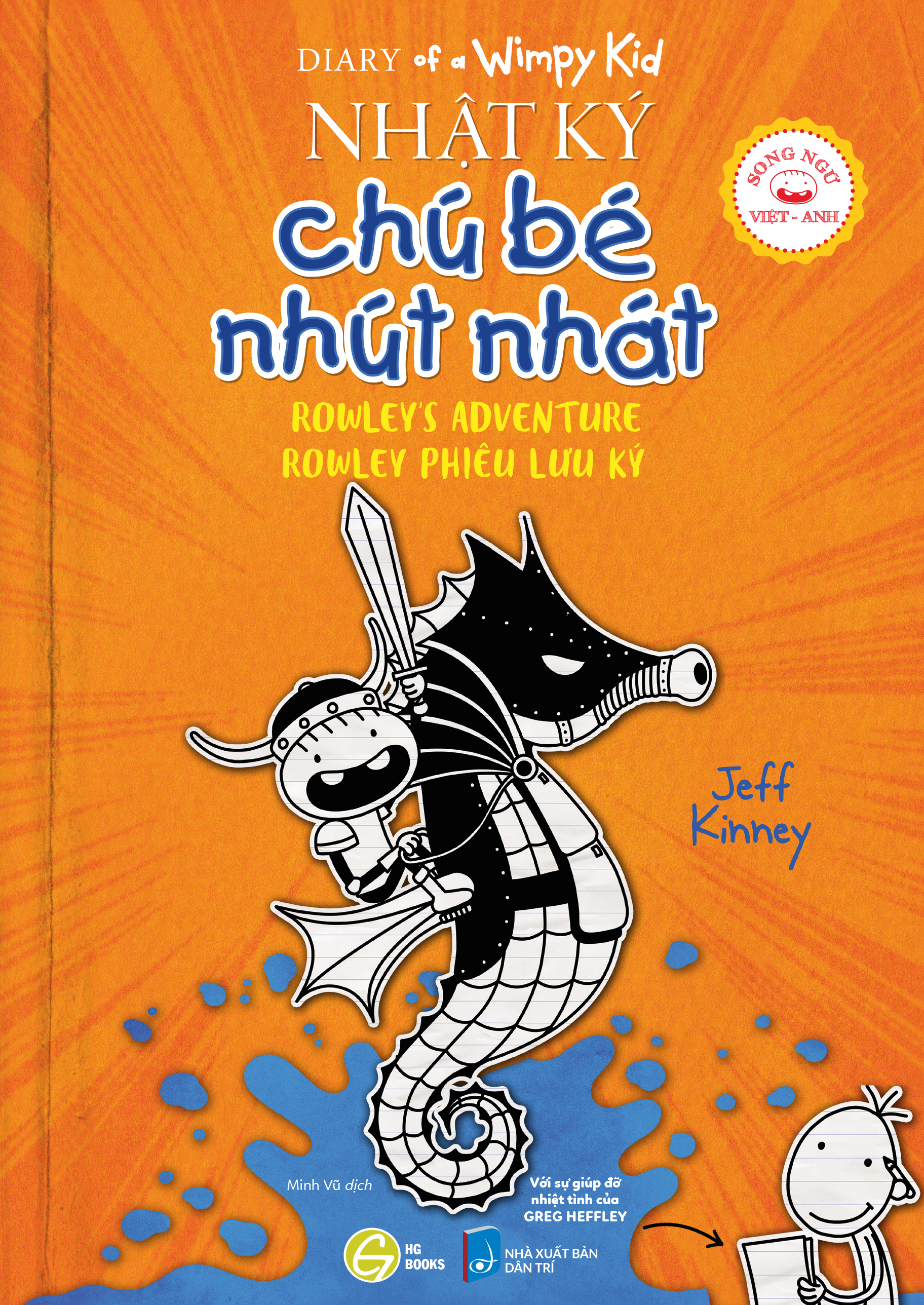 Bo
						
										
										Diary Of A Wimpy Kid - Nhat Ky Chu Be Nhut Nhat - Tap 2.1 - Rowley's Adventure - Rowley Phieu Luu Ky - Song Ngu Viet-Anh - Ảnh 2
