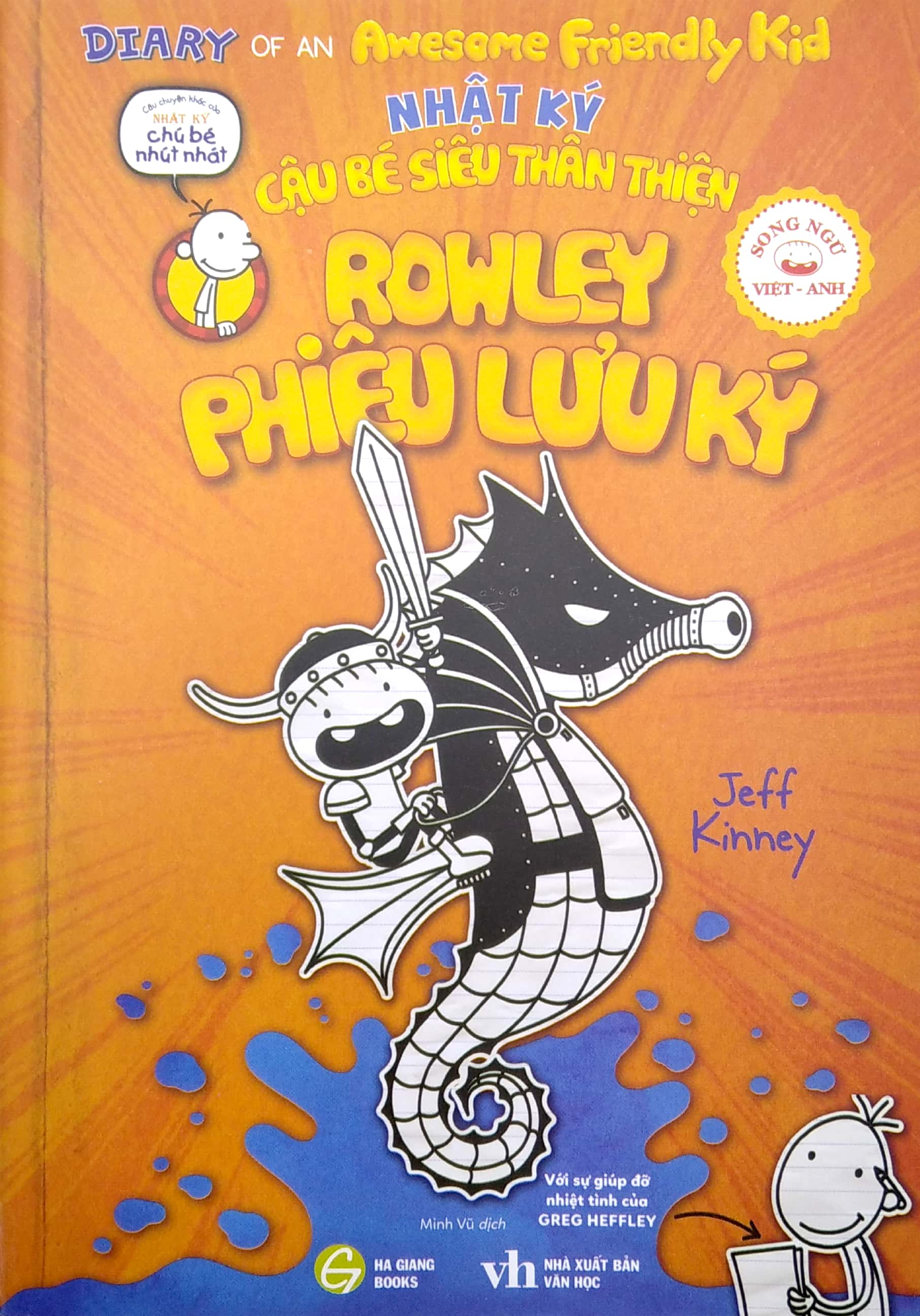 Bo
						
										
										Diary Of A Wimpy Kid - Nhat Ky Chu Be Nhut Nhat - Tap 2.1 - Rowley's Adventure - Rowley Phieu Luu Ky - Song Ngu Viet-Anh - Ảnh 3