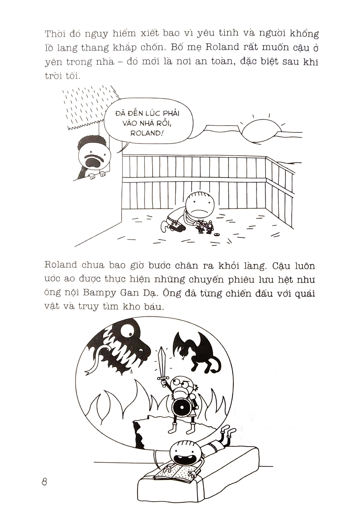 Bo
						
										
										Diary Of A Wimpy Kid - Nhat Ky Chu Be Nhut Nhat - Tap 2.1 - Rowley's Adventure - Rowley Phieu Luu Ky - Song Ngu Viet-Anh - Ảnh 6