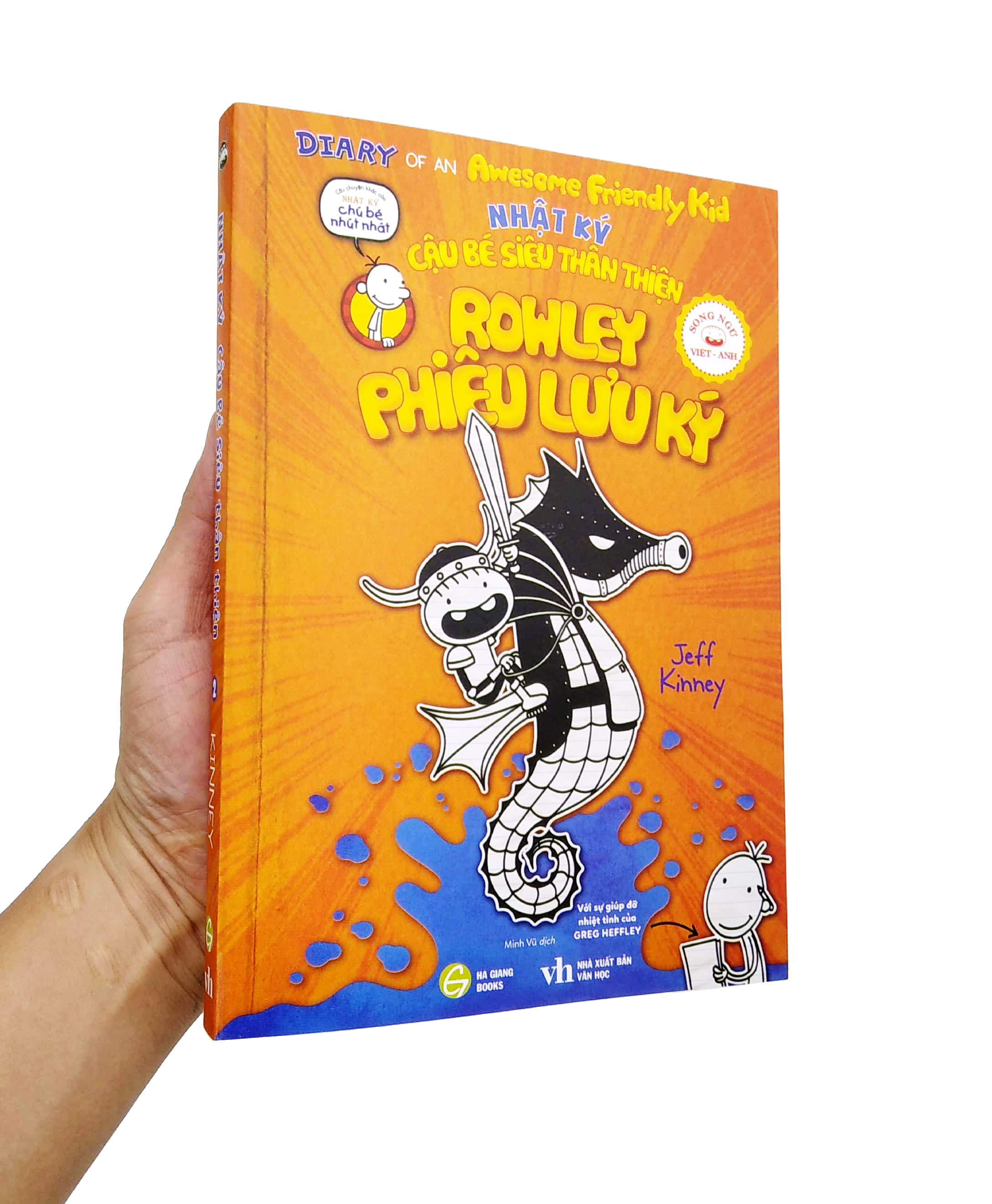 Bo
						
										
										Diary Of A Wimpy Kid - Nhat Ky Chu Be Nhut Nhat - Tap 2.1 - Rowley's Adventure - Rowley Phieu Luu Ky - Song Ngu Viet-Anh - Ảnh 8