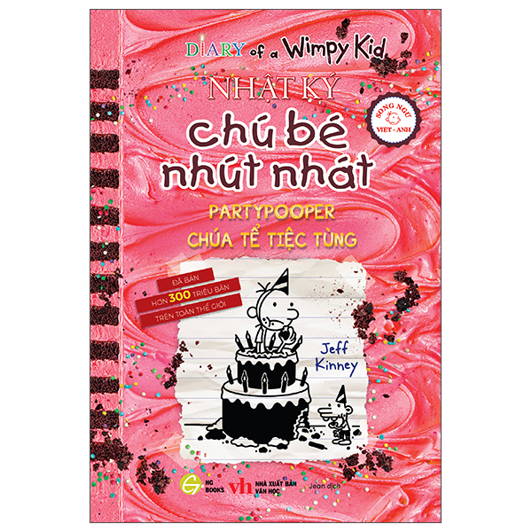 Bộ Diary Of A Wimpy Kid - Nhật Ký Chú Bé Nhút Nhát - Tập 20 - Chúa Tể Tiệc Tùng - Partypooper (Song Ngữ Việt-Anh)