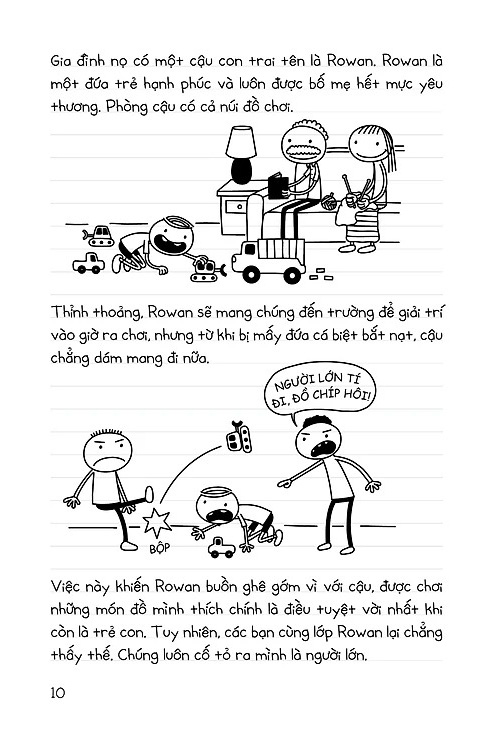 Bộ Diary Of A Wimpy Kid - Nhật Ký Chú Bé Nhút Nhát - Tập 3.1 - Rowley's Spooky Stories - Rowleys Những Chuyện Ly Kỳ - Song Ngữ Việt-Anh - Ảnh 7