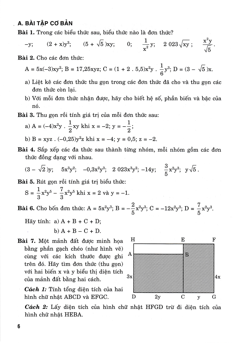 bộ định hướng phát triển năng lực toán 8 - tập 1 (bám sát sgk kết nối tri thức với cuộc sống) - Ảnh 9