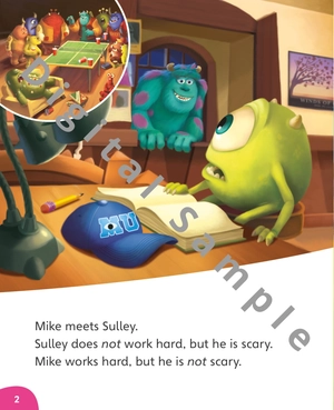 bộ disney kids readers level 2: monsters university - Ảnh 4